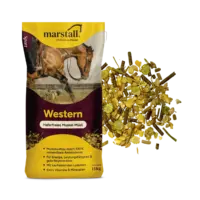 Western 15kg marstall Produktabbildung+Futter