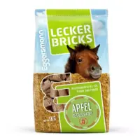 2110 710 eggersmann pferdefutter lecker bricks apfel getreidefrei 1kg 0005
