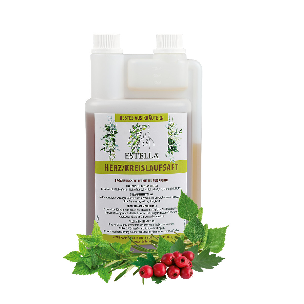 Estella Herz/ Kreislaufsaft 1L